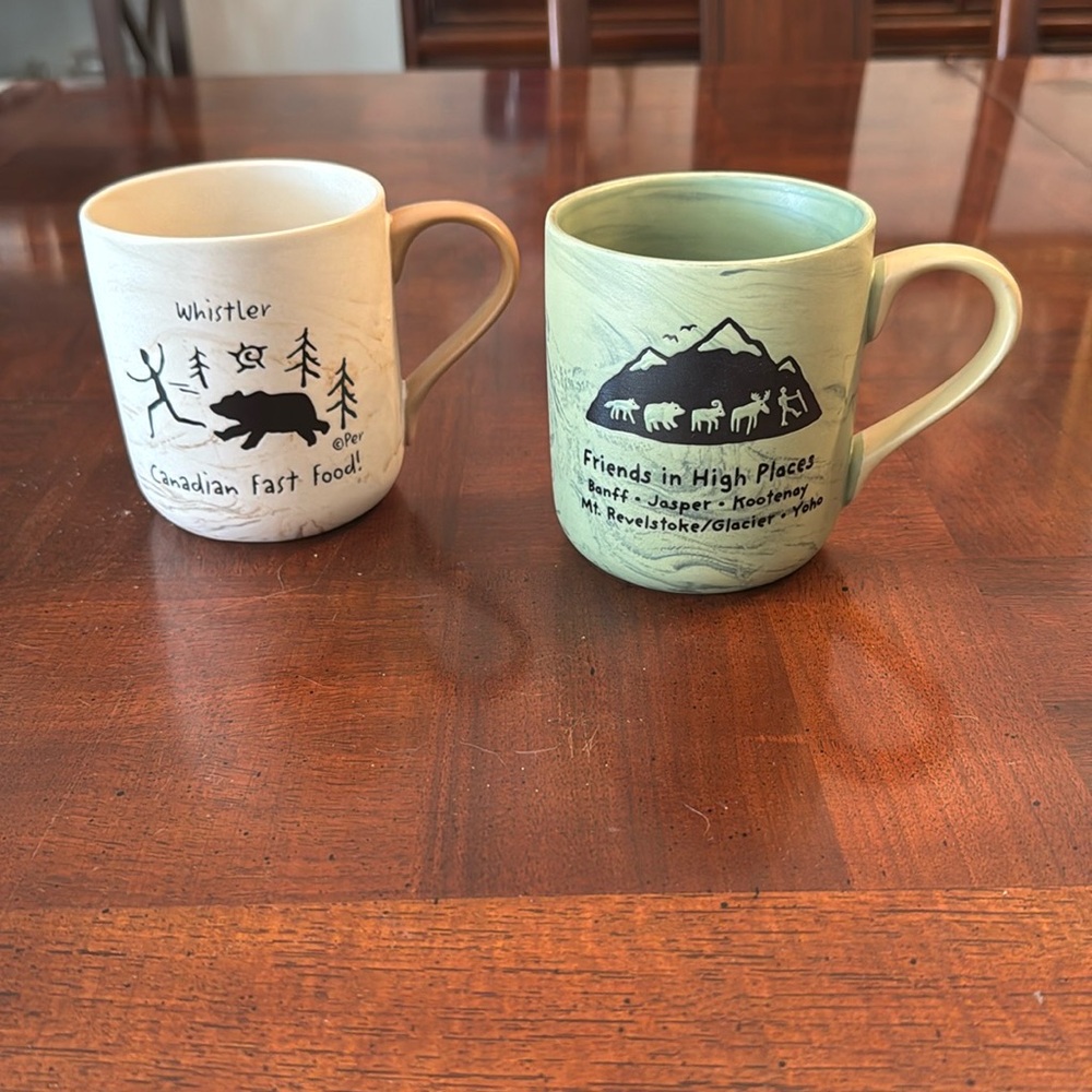 Whistler British Columbia Coffee Tea Mug Cup Canadian Fast Food - Picture 7 of 8